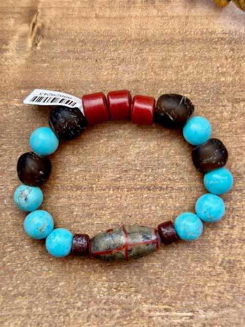 African Beaded Bracelet