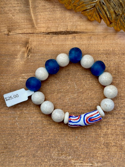 African Beaded Bracelet