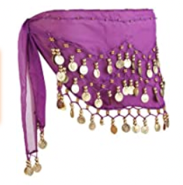 Zhanmai Belly Dancer Hip Scarves