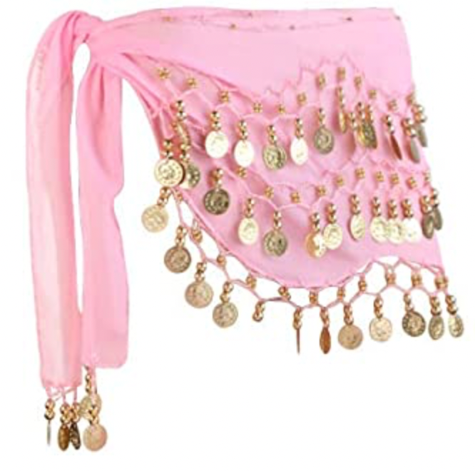 Zhanmai Belly Dancer Hip Scarves