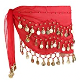 Zhanmai Belly Dancer Hip Scarves