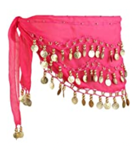 Zhanmai Belly Dancer Hip Scarves