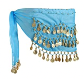 Zhanmai Belly Dancer Hip Scarves