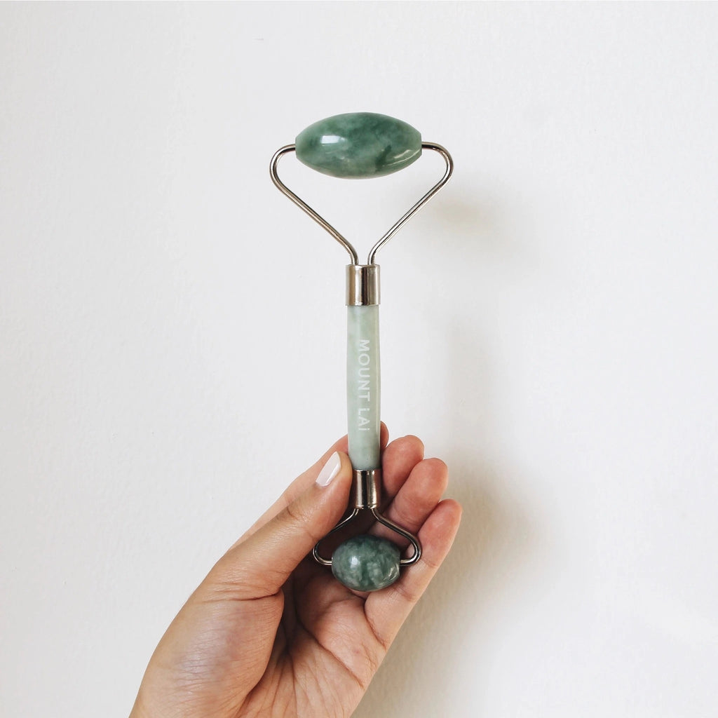 The De-Puffing Jade Facial Roller